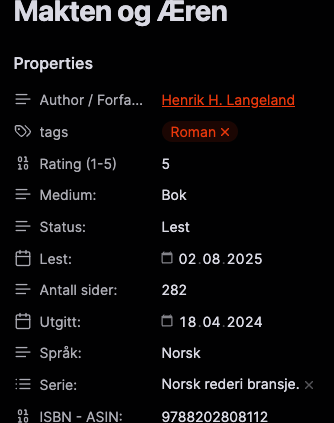 Lest: Makten og Æren