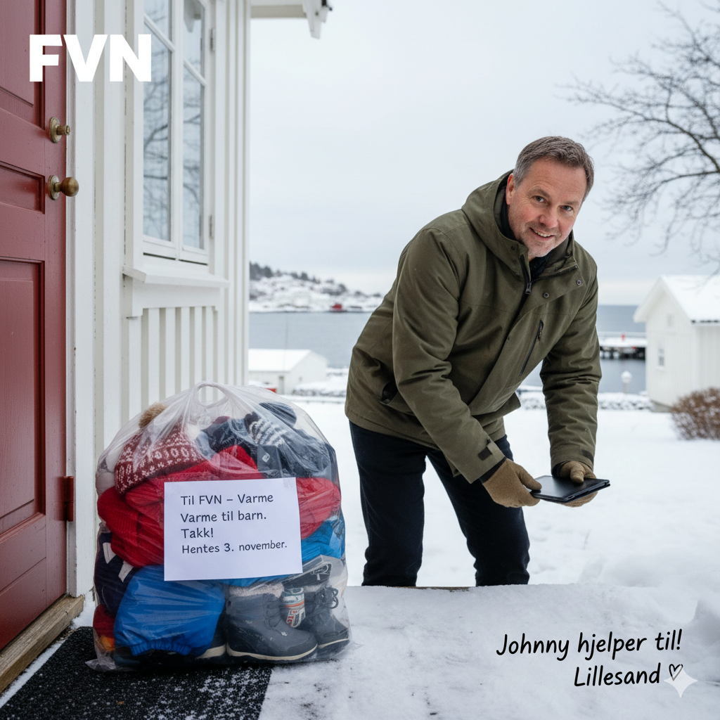 ULL ER GULL – Varm innsamling til barn i Kristiansand.