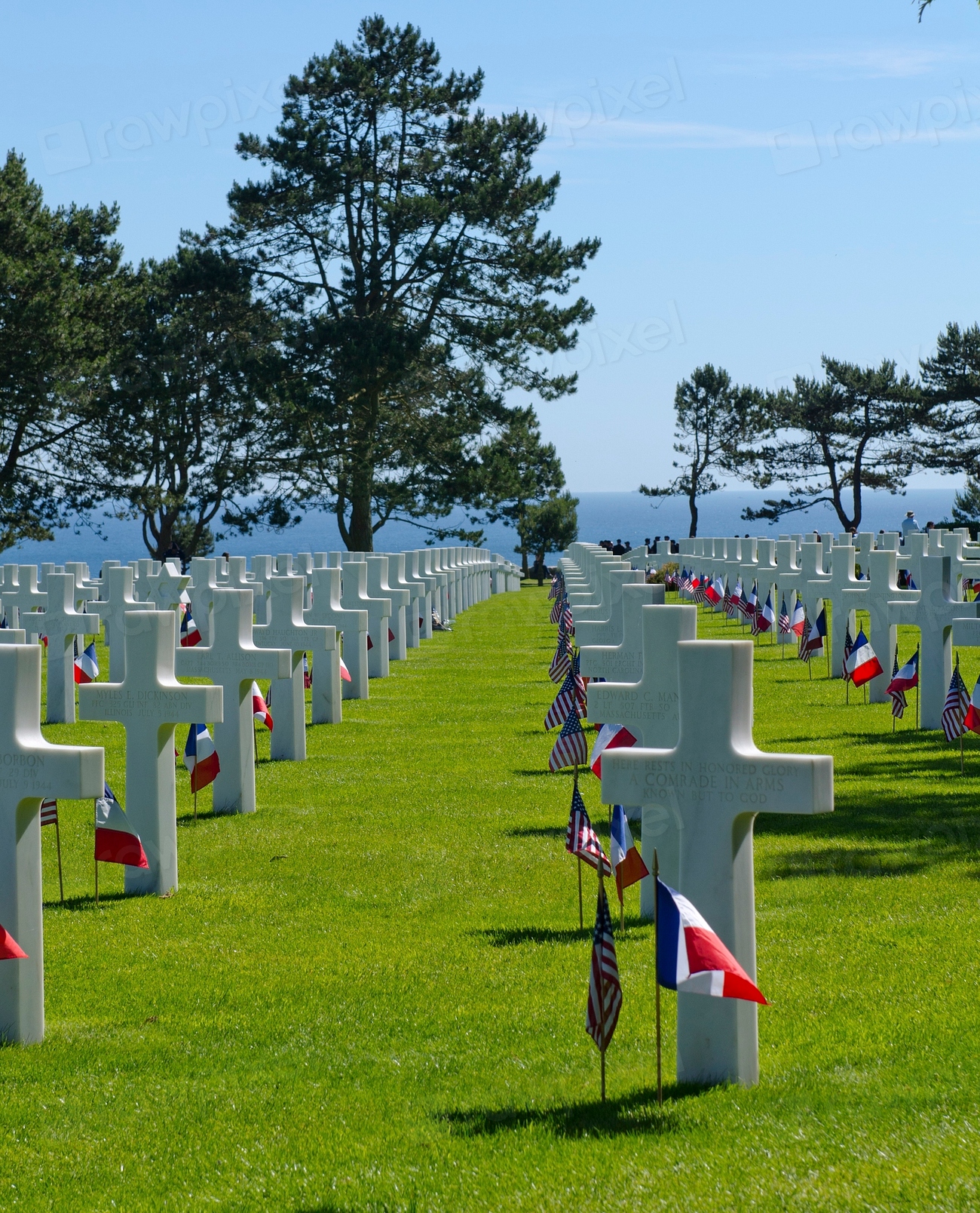 Normandy American Cemetery D-Day 70th